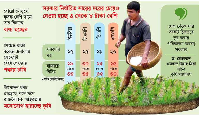 ধান আবাদের সুসময়ে চাষির দুঃসময় ধান আবাদের সুসময়ে চাষির দুঃসময়